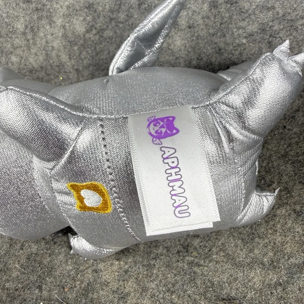Aphmau MeeMeows Mystery Plush Gemstone Dragons Silver Dragon Cat Limited Edition